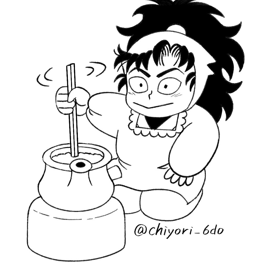 これです(模写)
六年生にもなってなんだそのアホかわいいお顔とまんまるフォルムは 