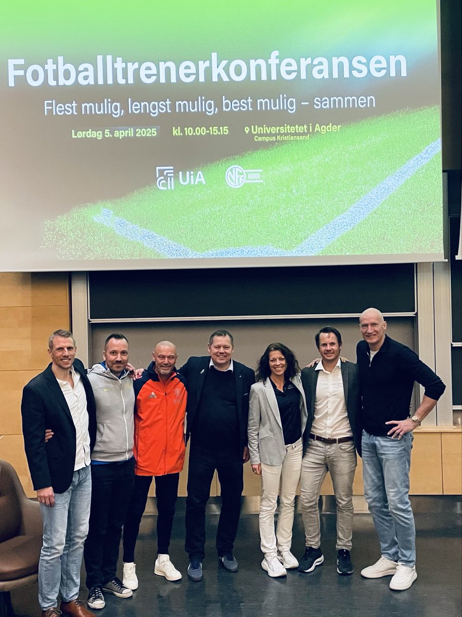 Stig Arve Sæther (@professor_stig) on Twitter photo Strålende Fotballtrenerkonferanse i regi av <a href="/uiagder/">Universitetet i Agder</a> og NFF Agder i går👍🏻 Hyggelig å bidra😃⚽️ <a href="/NTNU/">NTNU</a> #idrettsvitenskap #læring #utvikling <a href="/SPDSSntnu/">SPDSS - forskningsgruppe NTNU</a> Strålende Fotballtrenerkonferanse i regi av <a href="/uiagder/">Universitetet i Agder</a> og NFF Agder i går👍🏻 Hyggelig å bidra😃⚽️ <a href="/NTNU/">NTNU</a> #idrettsvitenskap #læring #utvikling <a href="/SPDSSntnu/">SPDSS - forskningsgruppe NTNU</a>