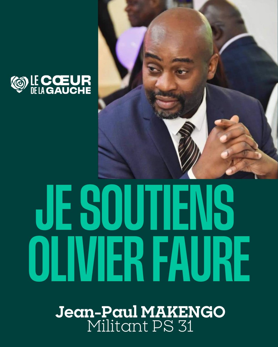 jpmakengo's tweet photo. #LeCoeurDeLaGauche ❤️🌹

Pour un PS qui renoue avec les valeurs de la Gauche, j’ai signé la contribution portée par @faureolivier  pour un @partisocialiste  au Coeur de la Gauche.
Pour signer : https://t.co/6ZAeCyAOKX
Socialistes pour gagner https://t.co/vbAhKzAO55