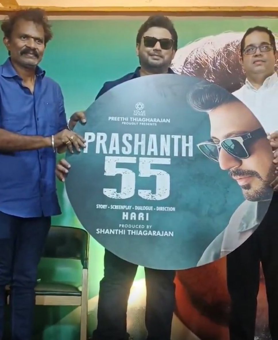 Hari Prasanth R #Prashanth55 to be reunion of blockbuster combo of Director #Hari - # ...