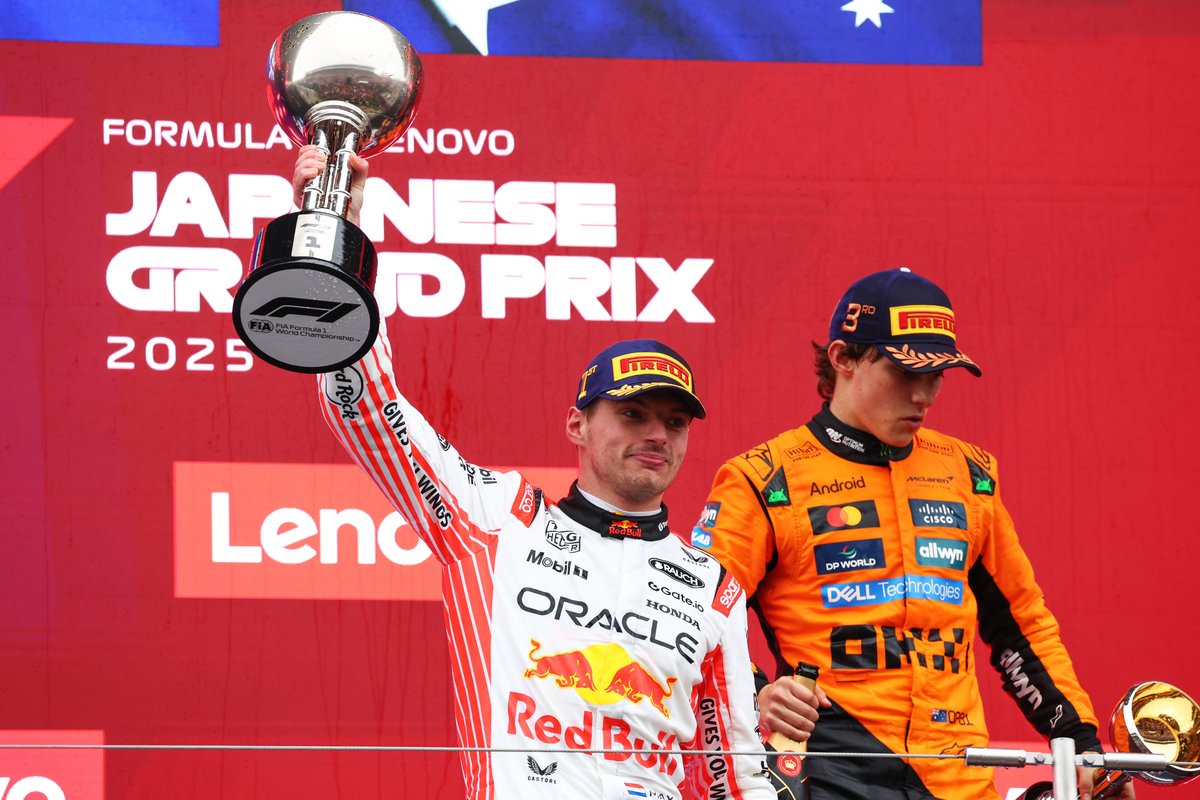 2025 F1日本GP決勝 Oracle Red Bull Racing マックス