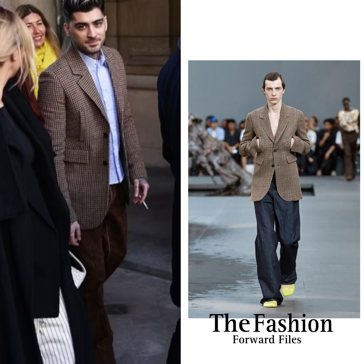 FashFwrdFiles's tweet photo. Zayn wears a spring 2024 jacket by Loewe
-
#zayn #zaynmalik #zaynmalikedit #zaynmalikedits #zaynmalikimagine #zayn #zaynmalikimagine #zaynmalikimagines #zaynmalikvideos #guess #lychee #mixoloshe #lousvuitton #cubanchain #necklace #arnette #sunglasses #spring #loewe https://t.co/EN53cNWiRZ