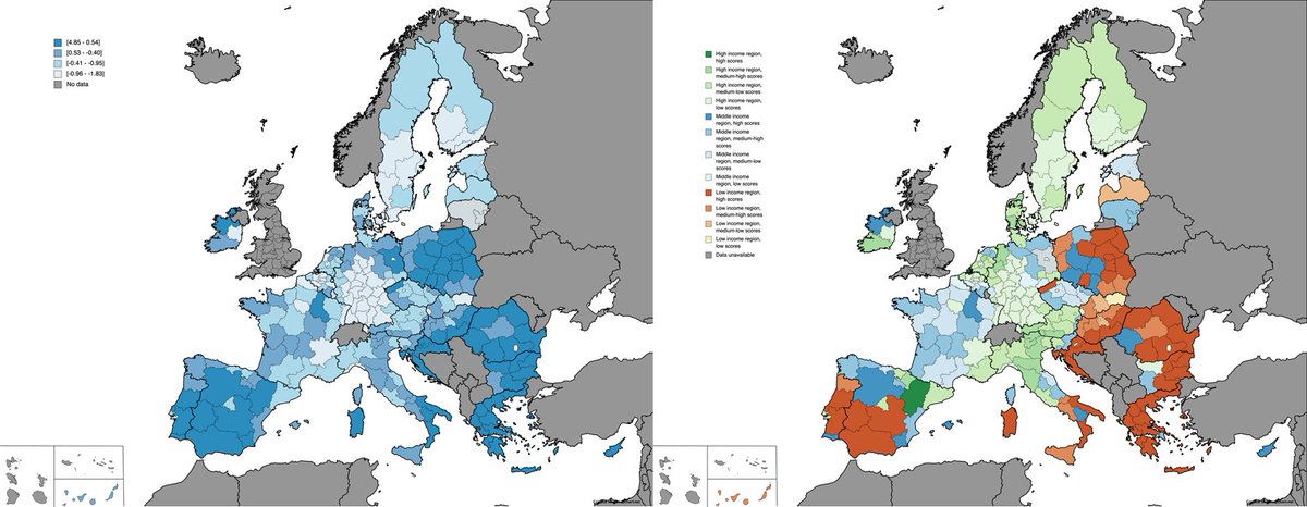 When climate ambition meets regional fragility, #discontent grows #green.
Our Regional Green Transition Vulnerability Index in <a href="/CamJRES/">CamJRES</a> reveals where the backlash may brew—and why a just transition must go far beyond coal.
doi.org/10.1093/cjres/…