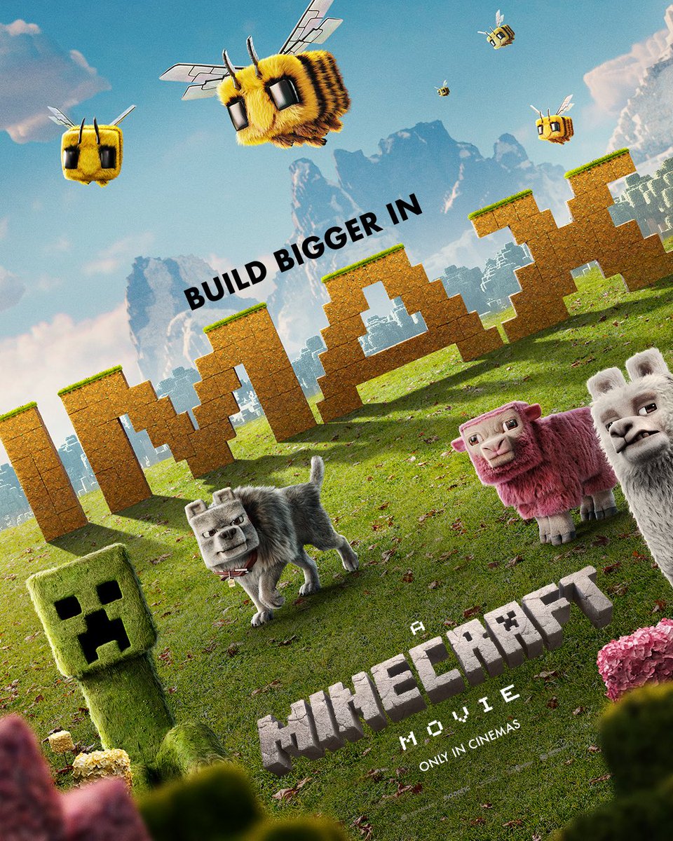 CinemasBroadway's tweet image. Your world just got bigger. The Minecraft Movie is now in IMAX at Broadway Cinemas!
Experience it like never before. 🎟️ Tickets available now!

#MinecraftOnTheBigScreen #IMAXExperience #BroadwayCinemas #Coimbatore #BuiltToWatch