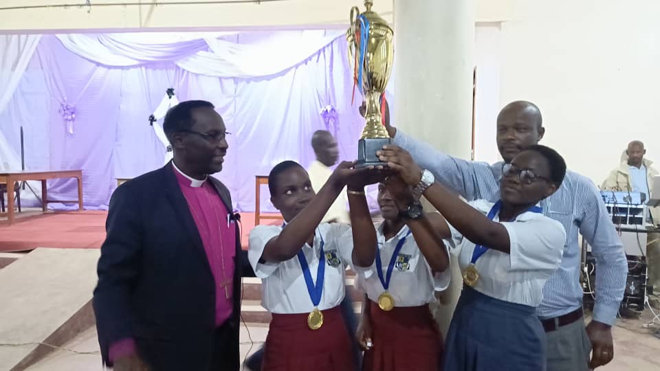 AnkoleDiocese's tweet image. On 5th April 2025, Revival Girls High School, a new kid on the block has won the 2025 @AnkoleDiocese Bishop's Debate Tournament after defeating @Mbarara_HS in the finals.
