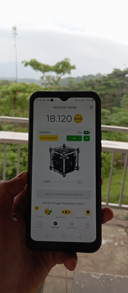 Launching watcher node to secure <a href="/DeNetPro/">DeNet</a> strorage network, live from bogor jawa barat Indonesia #WatchersEverywhere