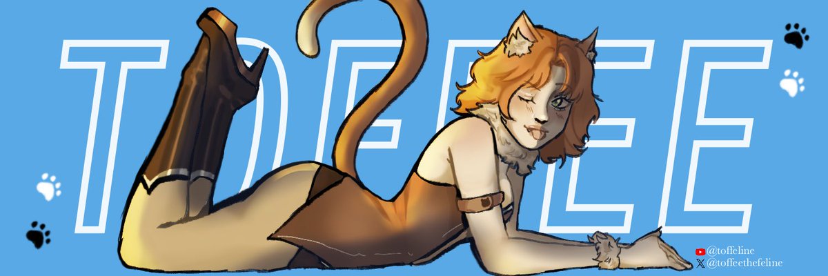 Toffeethefeline's tweet photo. @Bunny833_ Thank you for the opportunity! Meow! For your consideration~ 🐈 https://t.co/x3zbqGc3i0