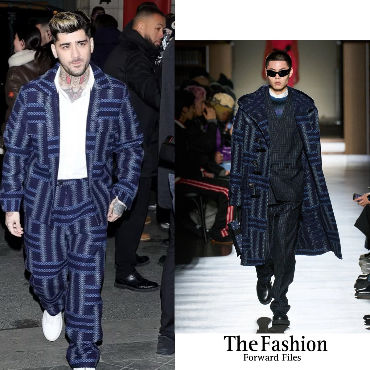 FashFwrdFiles's tweet photo. Zayn wears Kenzo fall 2024 menswear
-
#zayn #zaynmalik #zaynmalikedit #zaynmalikedits #zaynmalikimagine #cardigan #domrebel #zayn #zaynmalikimagine #zaynmalikimagines #zaynmalikvideos #guess #lychee #mixoloshe #lousvuitton #cubanchain #spring #kenzo https://t.co/OCxJQiDcAI