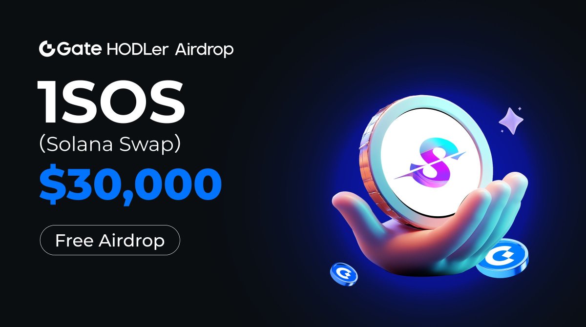 Gate Launch (@gateio_launch) on Twitter photo HODLer Airdrop: $30,000 #1SOS Up for Grabs! <a href="/Swap_Solana/">Solana Swap</a>
Hold just 1 $GT to qualify. The more $GT you hold, the more airdrop you earn!
📅 02:00am, Apr 7th - Apr 9th (UTC)
Claim: gate.io/hodler-airdrop…
📈 Spot Trading: 06:00am, Apr 9th (UTC)
More: gate.io/article/44287 HODLer Airdrop: $30,000 #1SOS Up for Grabs! <a href="/Swap_Solana/">Solana Swap</a>
Hold just 1 $GT to qualify. The more $GT you hold, the more airdrop you earn!
📅 02:00am, Apr 7th - Apr 9th (UTC)
Claim: gate.io/hodler-airdrop…
📈 Spot Trading: 06:00am, Apr 9th (UTC)
More: gate.io/article/44287