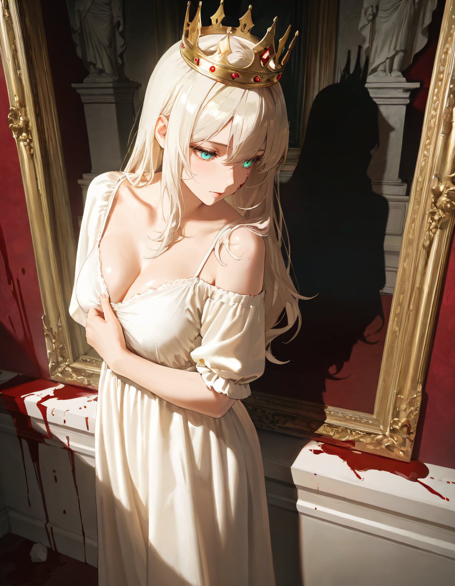seliseliselia's tweet image. 王妃「ここの裏には 何もないの…」
血の表現を最小限にいたしました
#AIイラスト #StableDiffusionWebUIForge #Illustrious 
#魔王の娘 #ファンタジー #幻想