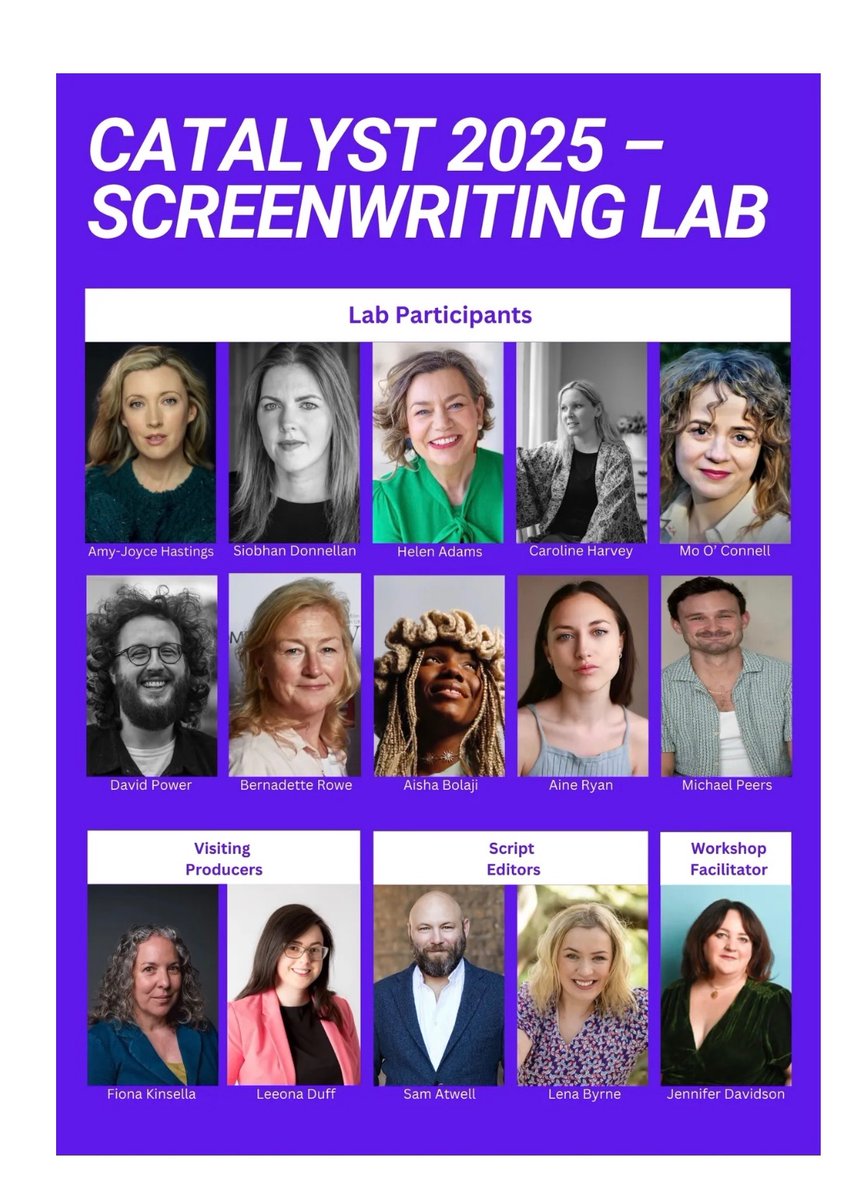 ainemryan's tweet image. Had a brilliant weekend at @CatalystIntFF Screenwriting Lab! Thanks so much to @susanliddy2 for organising such a brilliant and inspiring festival!
