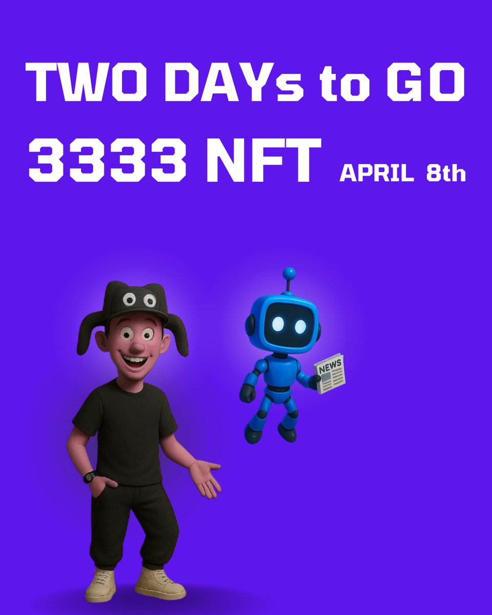 0xhiddenminner's tweet image. I was just vibing, scrolling memes…
And suddenly—boom! 
Only 2 days left for the biggest NFT drop 😳
3333 Monsketchs ready to drop on April 8th

@aicraftfun is not dropping JPEGs.
It’s dropping the future 👾
Are you ready, or still sleeping? 👀

#aicraftfun #NFTdrop #MonadVibes