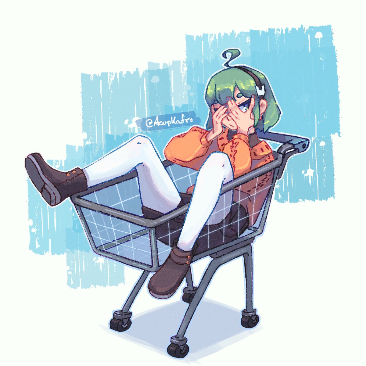 acupkafro's tweet image. oc🍊
