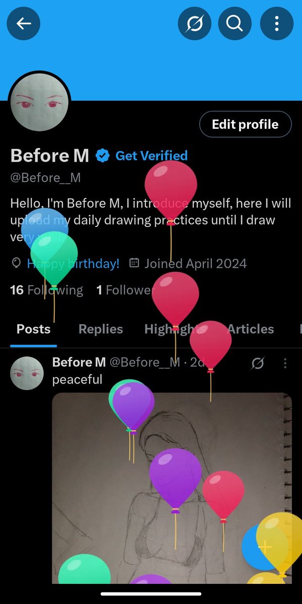 Before M tweet media