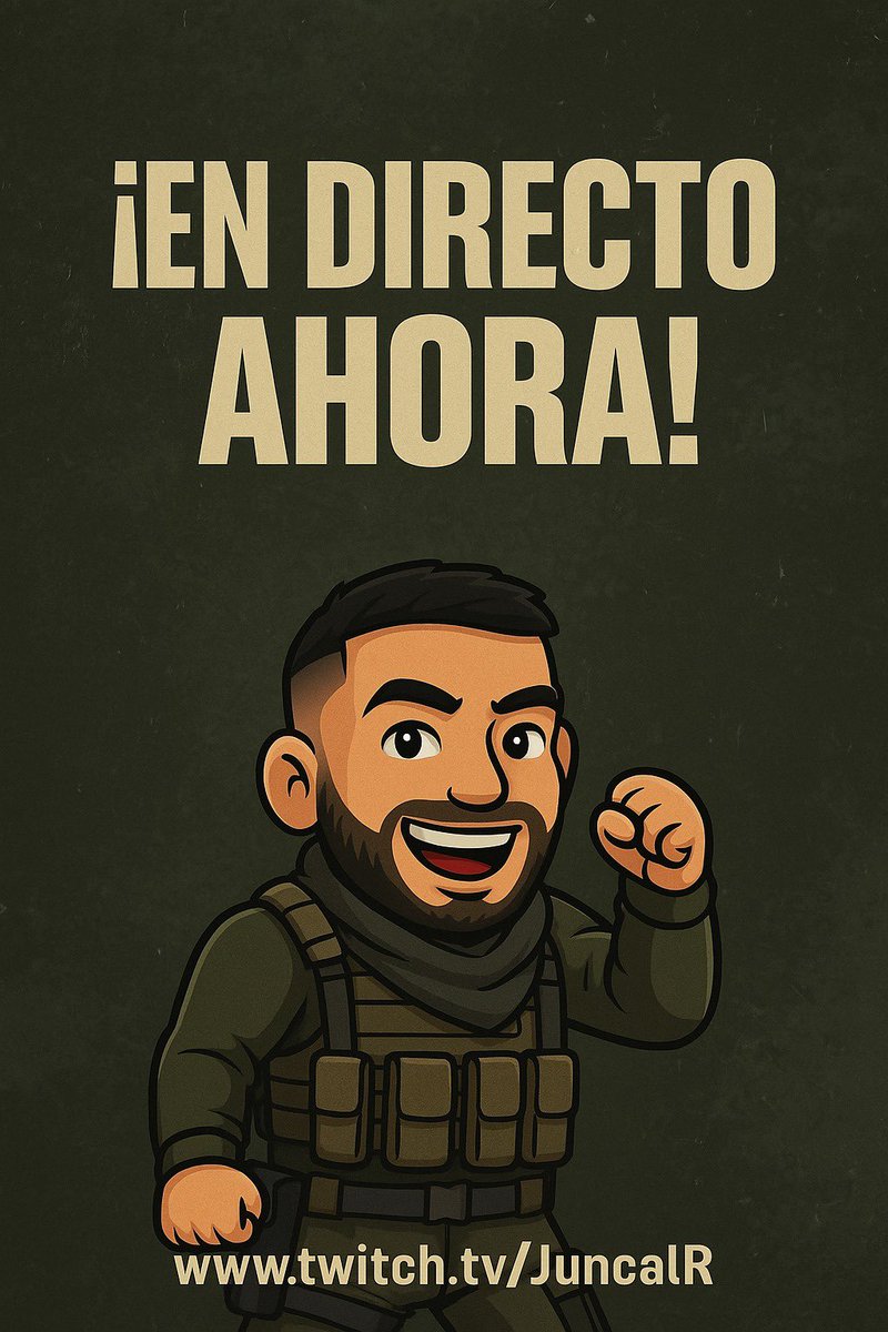 🎯 Misión en curso: WARZONE EN VIVO
¿Looteamos o morimos en el intento?
🔫 twitch.tv/JuncalR
¡Sumate al escuadrón ahora!