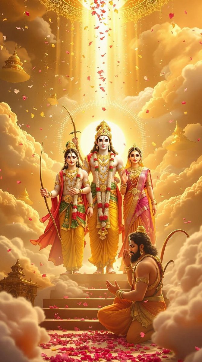 జగదభిరాముడు, సకల గుణధాముడైన సీతారామచంద్రమూర్తిని స్మరిస్తూ అనంత కోటి భక్త జనం అత్యంత వైభవంగా, భక్తి శ్రద్ధలతో జరుపుకునే పండగ శ్రీరామనవమి

శ్రీరామ నవమి శుభకాంక్షలు 💐

#RamNavami2025