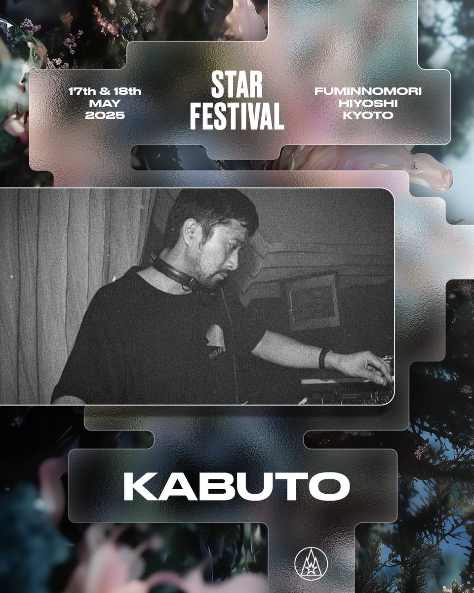 STARFESTIVAL 2025

"KABUTO"
DAZE OF PHAZE主宰。
そのグルーヴと確かな手腕で独自のテクノ～ハウスのシーンを自ら切り開き、広いフィールドで活躍している。
またResident AdvisorやLowMoneyMusicLoveなどの海外ポッドキャストへのミックス提供をしている。
instagram.com/kabutooo
