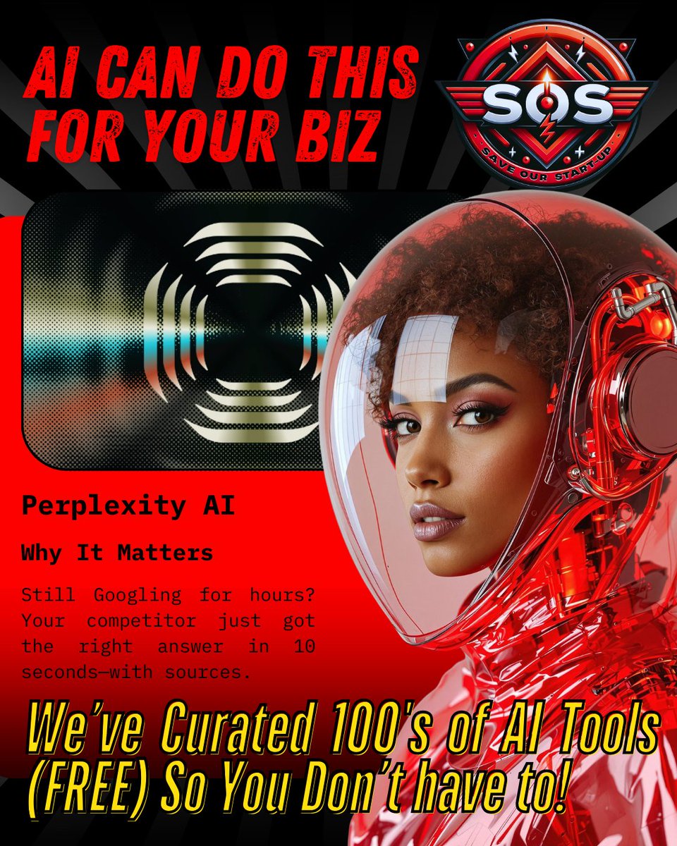 🤯  Still Googling for hours? Your competitor just got the right answer in 10 seconds, with sources directly from AI. 

#Perplexity is the AI answer engine that equips your business with immediate answers from credible sources. 

saveourstartup.co.uk/ai-tool/perple…