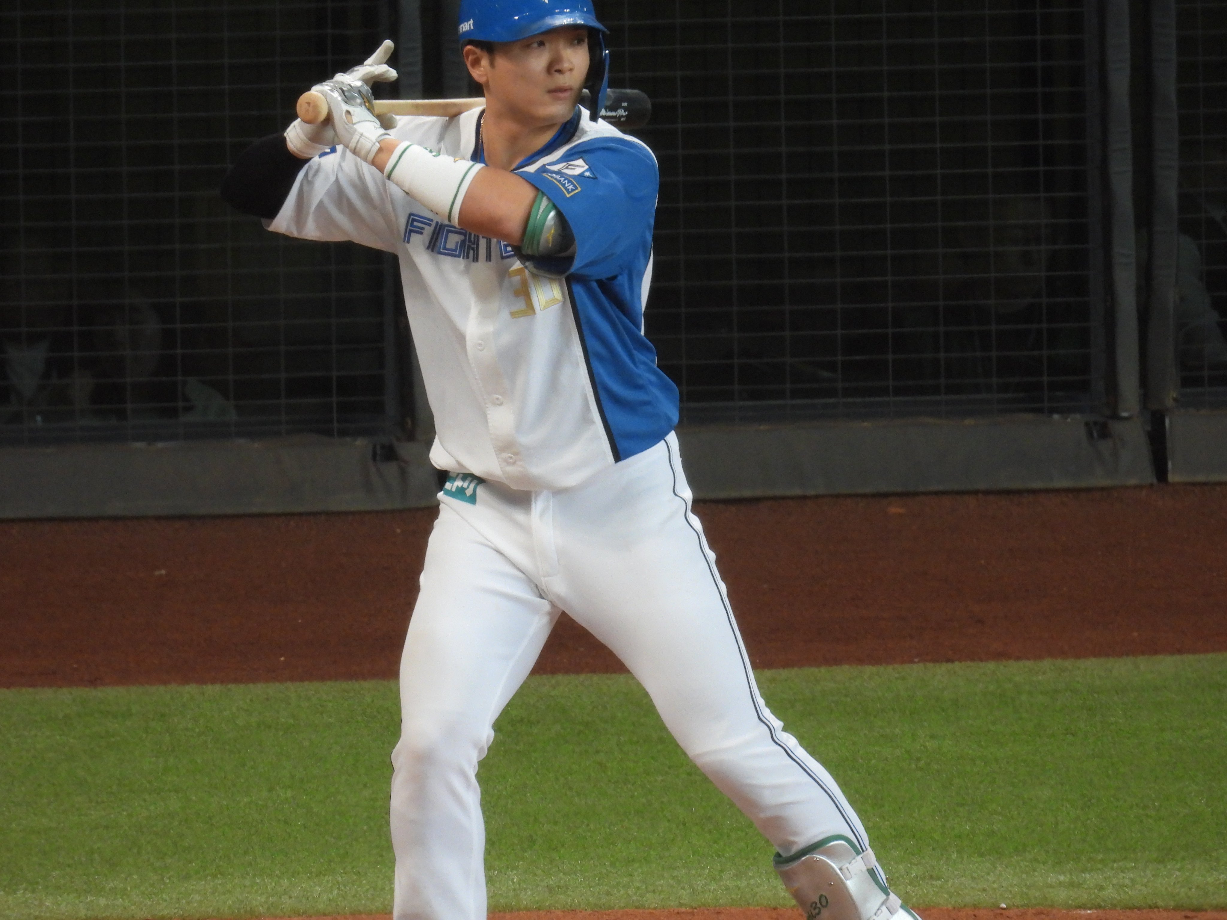 郡司裕也　パーカー ファイターズロゴ フーディー (郡司 裕也 #30)