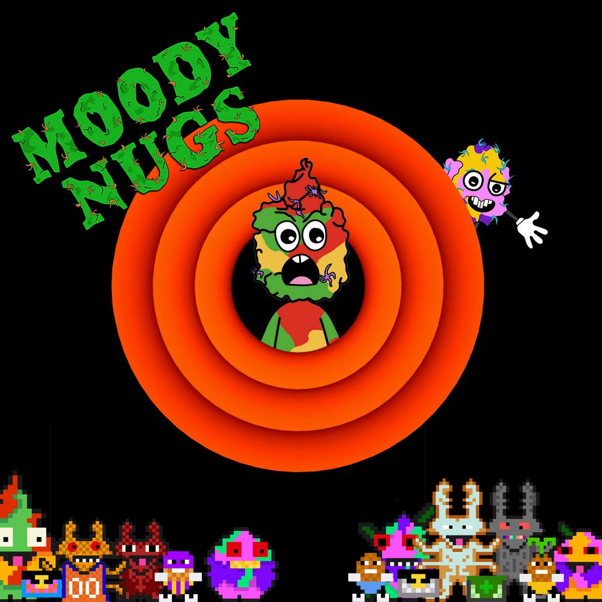moodynugs's tweet photo. GM Nug Lovers,

Moody Nugs: Pixel Project is LOADING UP....

Comment why you &amp; your friends should be on the WL, tag 4 friends below. Best responses get picked.

#MoodyNugs #MNPP #PixelArt #Web420 #sundayvibes https://t.co/7zLfu45HFc