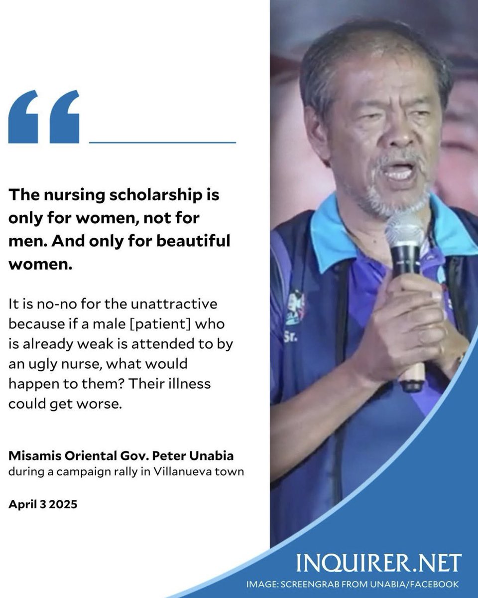 iamkarendavila's tweet image. Isa pa ito. Stop sexualizing & objectifying nurses. Talagang hitsura ang basehan?
Comments like this insult the nursing profession. It undervalues the intelligence & skill-set needed to do the job of a NURSE. Babae man o lalaki.
Nurses work really hard to take care of a…
