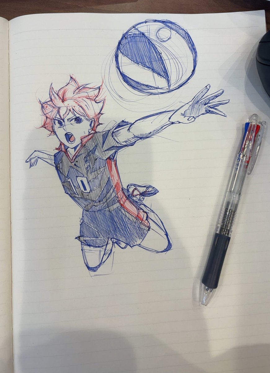 arty__ai's tweet image. カフェで勉強なはずが、気づいたら絵描いてた🤣