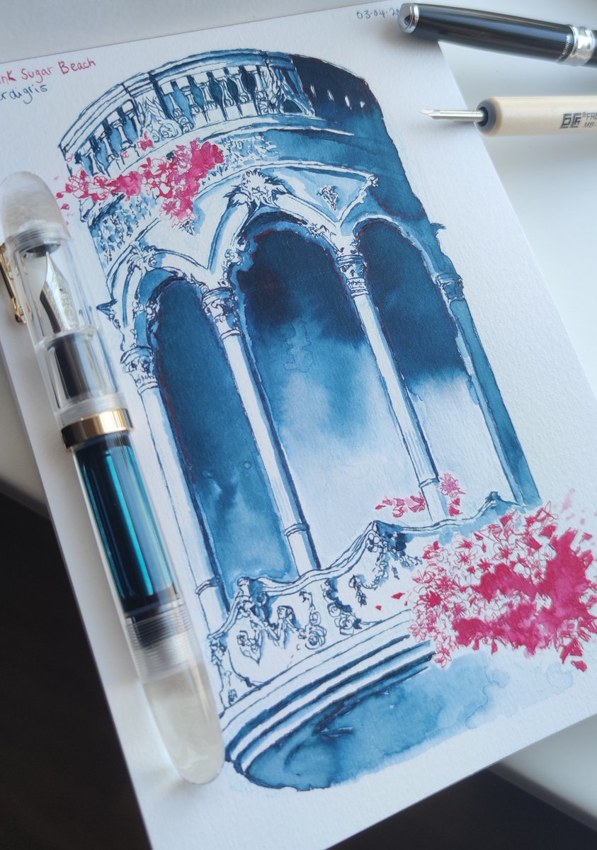 _Pinlin's tweet image. Fountain pens are underrated.
