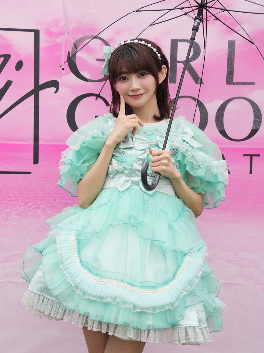 GIRLS GROOVE INNOVATION #CUTIESTREET ミントグリーン担当 板倉可奈