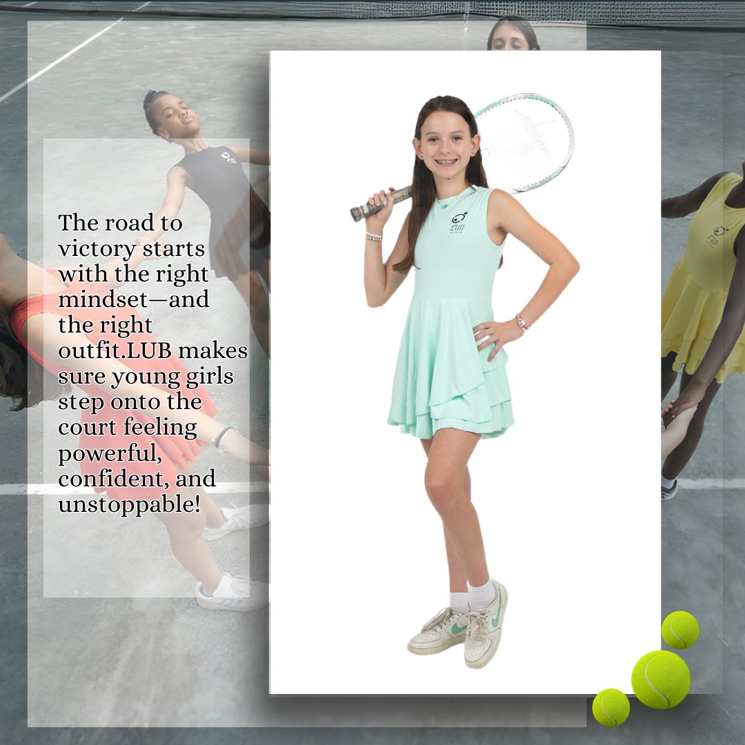 bunches8513's tweet image. At Love U Bunches (LUB), we empower young girls to step onto the court feeling powerful, confident, and unstoppable. Because when you feel good, you play even better! 💪💖

#MindsetMatters #WinInStyle #LoveUBunches #ConfidenceOnTheCourt #TennisGirlsRock #GameSetStyle