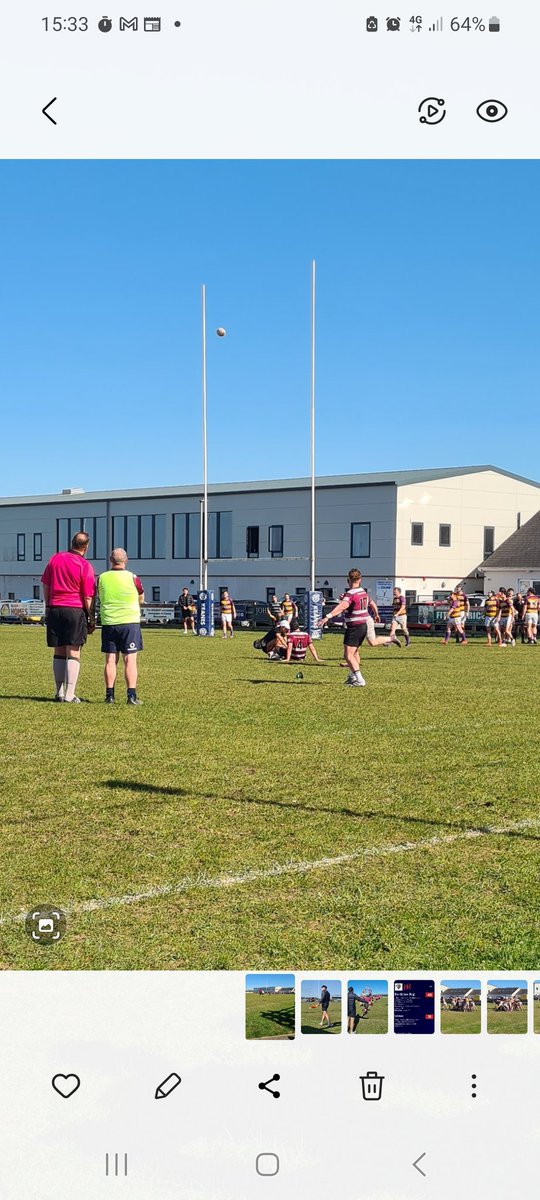 55 mins
Creggs lineout on their 22. Jumper taken out in air. Yellow Ballyhaunis. Creggs run it with Lohan eventually touching down .  Con missed. 
Creggs 10 - Ballyhaunis  34
