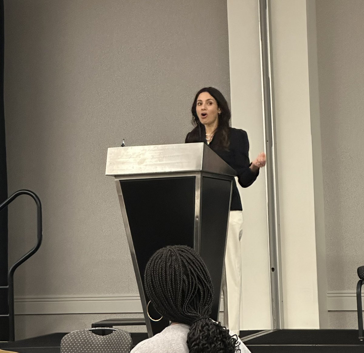 pastors4txkids's tweet photo. “Tax supported vouchers are an entitlement to wealthy folks to pay for their private schools.”

@GinaForAustin bringing the house down at the Network for Public Ed annual meeting in Columbus. 

Here she is with AISD trustee @LYNNforAISD &amp; Rev. Mary Spradlin @minimar7 

#txlege https://t.co/Dd9PF58uiB