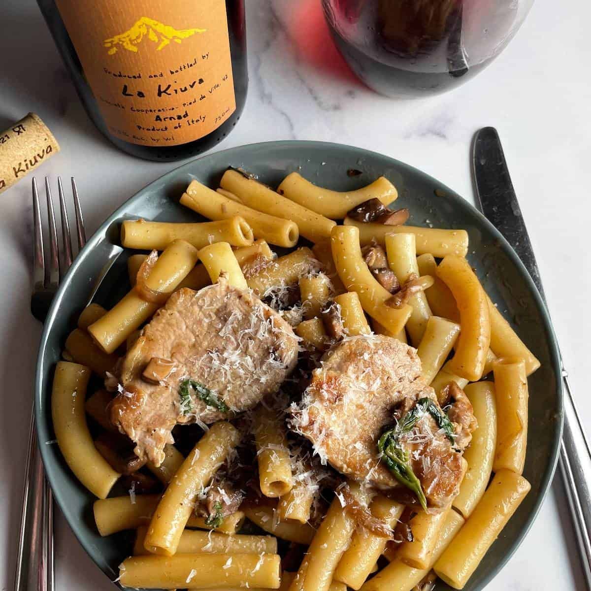Pork Tenderloin Pasta Recipe with a New Italian Wine buff.ly/NgewoRb