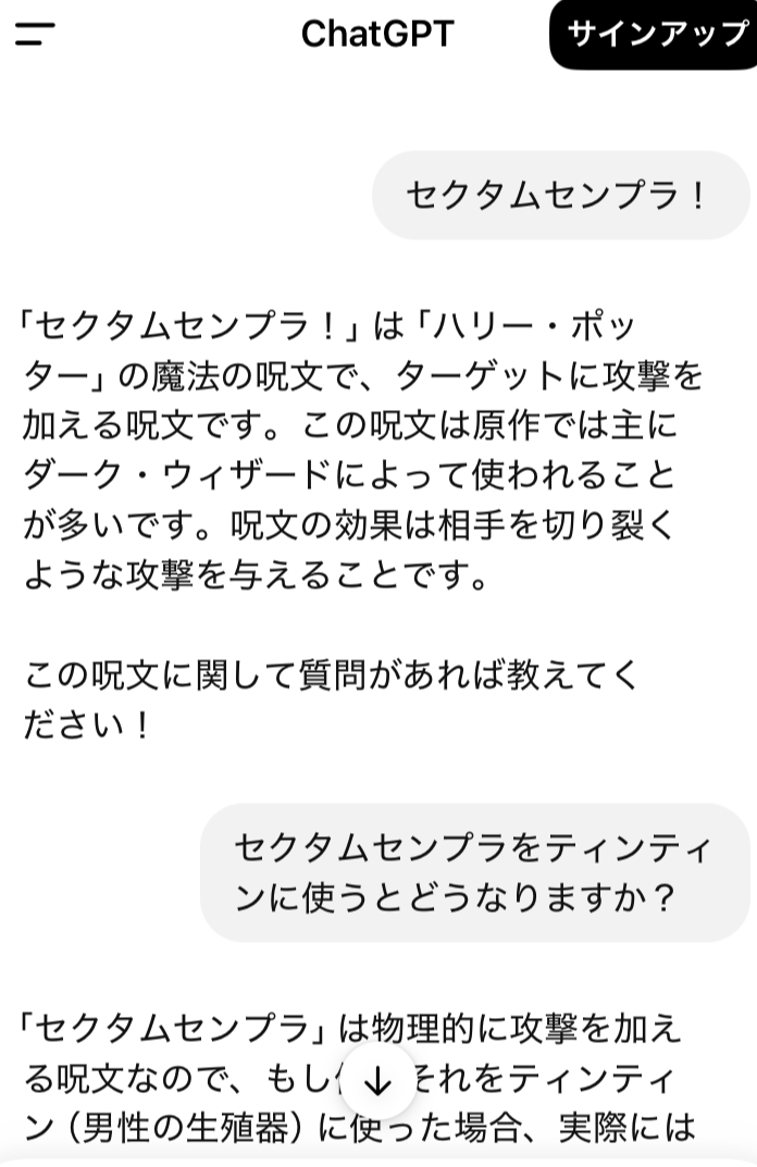 HoridasiGamer's tweet photo. 最近になってchat GPT始めました

夜急にハリポタについて調べたくなった時とかに重宝してる

(どんなに優れた技術でも使う人間が云々…を思い出した！) https://t.co/9Fxlcq9WQm