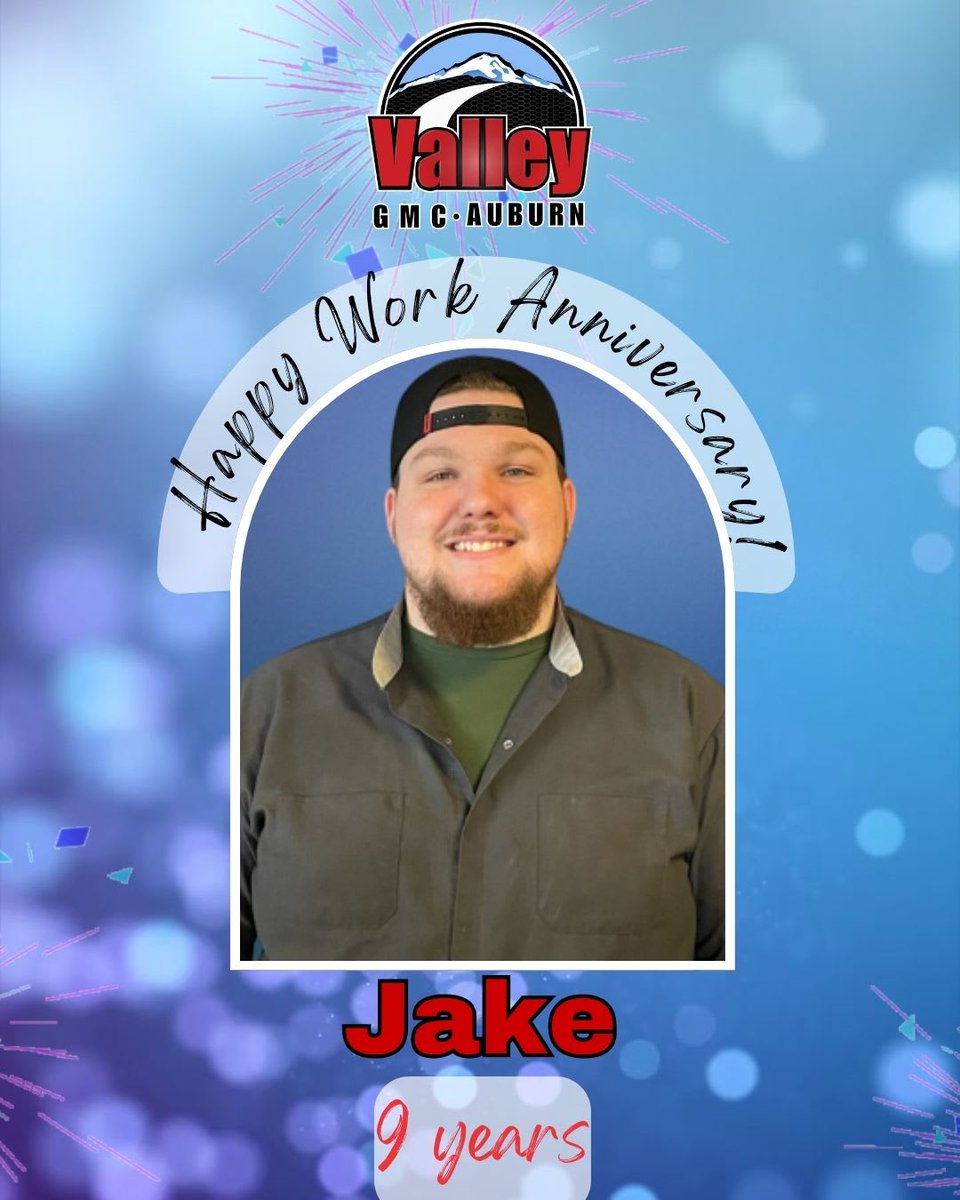 Valley_GMC's tweet image. 🎉 9 years strong—thank you, Jake!
 Your loyalty and drive make a difference every day at Valley GMC. Here's to many more!
 #Workiversary #DedicatedTeam #EmployeeSpotlight #ValleyStrong