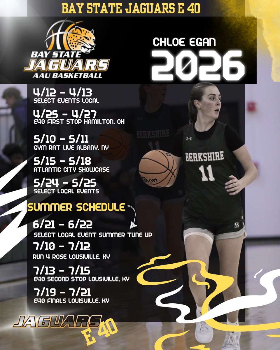 πππ«π€π¬π‘π’π«π πΎππΉπΉ (@berkshiregvbb) on Twitter photo Here <a href="/_chloeegan11/">Chloe Egan</a> Spring / Summer schedule! She is playing with <a href="/BayStateJags/">Bay State Jaguars</a> E40
#KeepWorking #GoBears π»π Here <a href="/_chloeegan11/">Chloe Egan</a> Spring / Summer schedule! She is playing with <a href="/BayStateJags/">Bay State Jaguars</a> E40
#KeepWorking #GoBears π»π