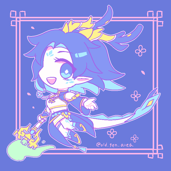 old_gen_area's tweet photo. 春 / +3分　#AFK版深夜のお絵描き60分一本勝負 https://t.co/9rZJUHUPMm