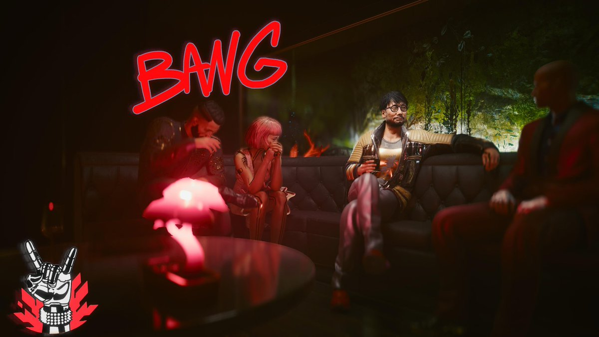 Sathish_asjs's tweet image. Hideo Kojima in Cyberpunk 2077 💛

#Cyberpunk2077 #PlayStation