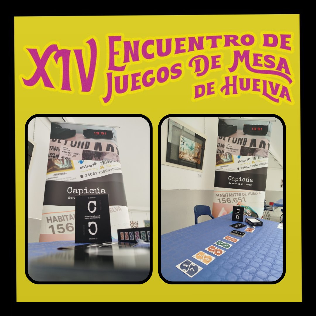 2️⃣3️⃣2️⃣ Prototipo de #Capicúa, de Ícaro Games en nuestras mesas

#HuelvaJuega
#Juegosdemesa