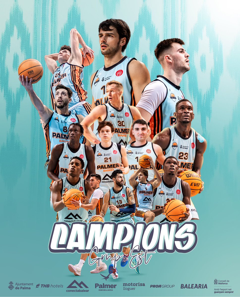 El grup est de Segona FEB és 𝙩𝙪𝙧𝙦𝙪𝙚𝙨𝙖 🩵