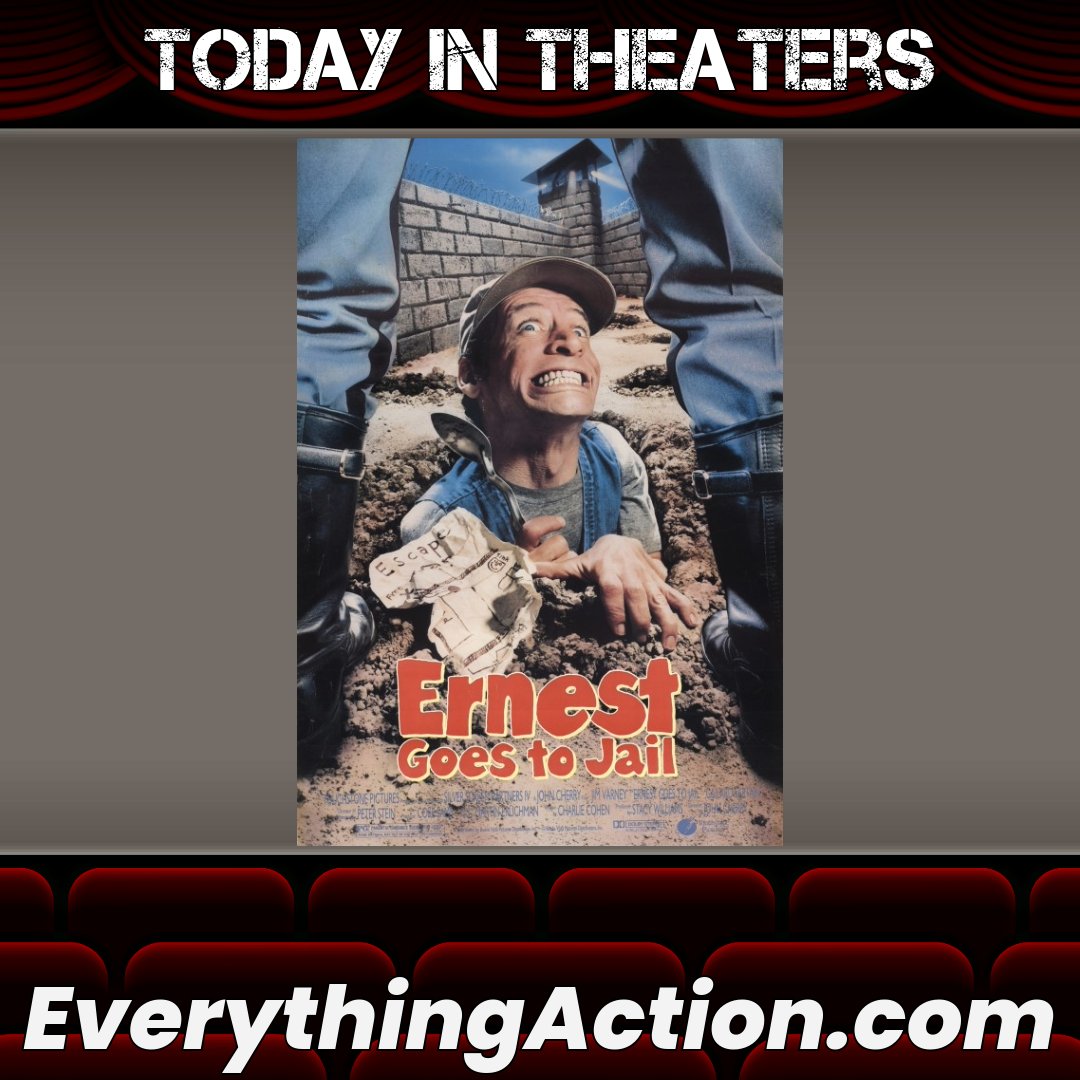 evaction's tweet photo. #JimVarney got locked up 35 years ago when #ErnestGoestoJail opened on April 6th, 1990 #GailardSartain #BarbaraBush #CharlesNapier #RandalTexCobb #BillByrge #BarryScott #DanLeegant #JohnCherry #ErnestPWorrell #90sMovies https://t.co/T1WP7cLRrS
