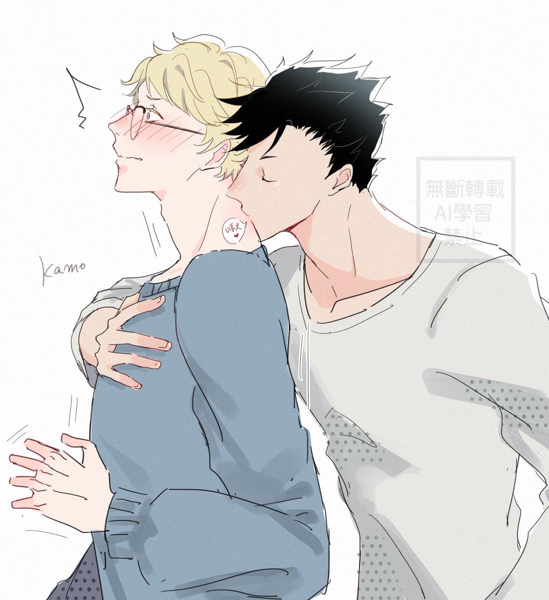 矮攻好就好在可以直接親到脖子吧
#Haikyuu
#krtsk #kurotsuki #クロ月 #黑月