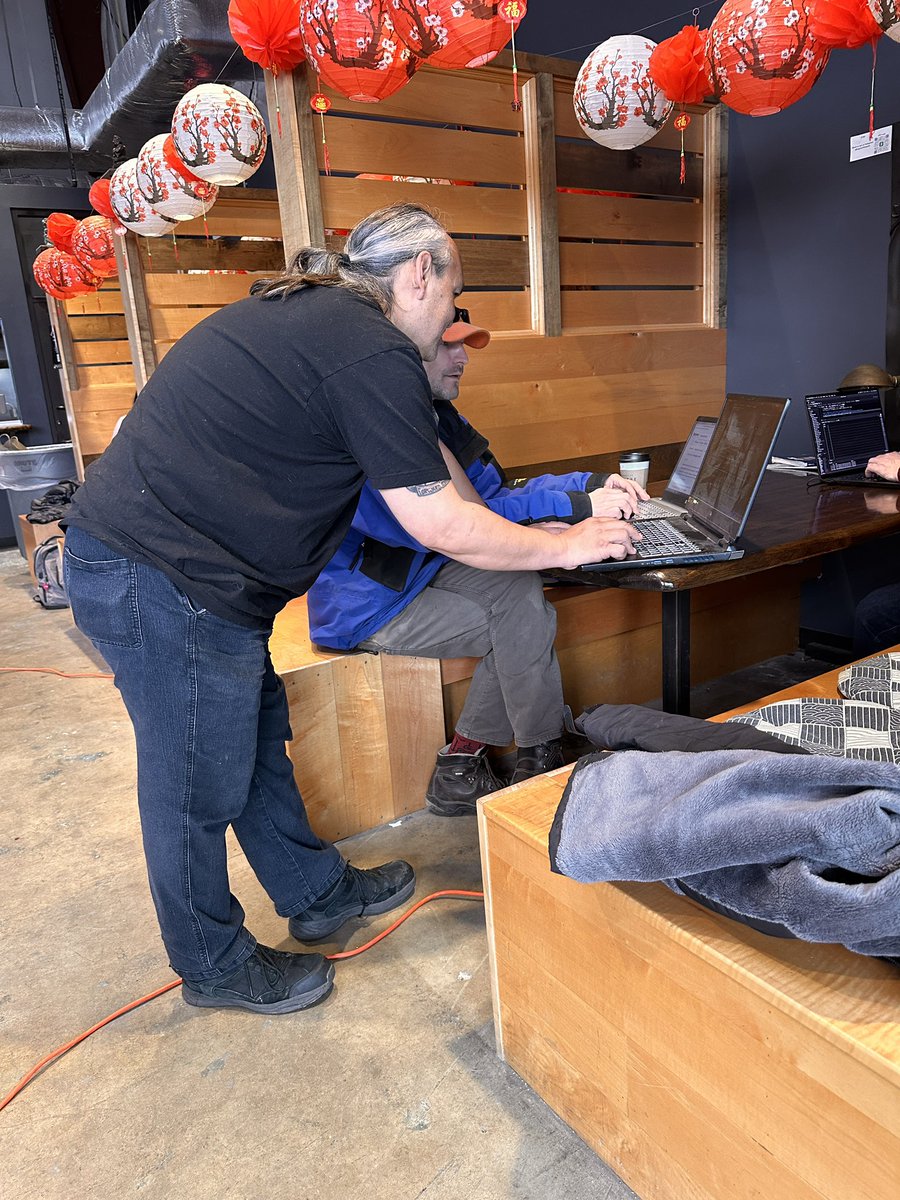 RealCoinGeek's tweet image. We’re back at the Texas BSV Hackathon!

Teams are rolling in, coffee in hand — some haven’t slept, working through the night to get their projects ready.

They’ve got just a few more hours before the 11AM deadline. The pressure’s on. Let’s see who delivers.

Stay tuned for more…