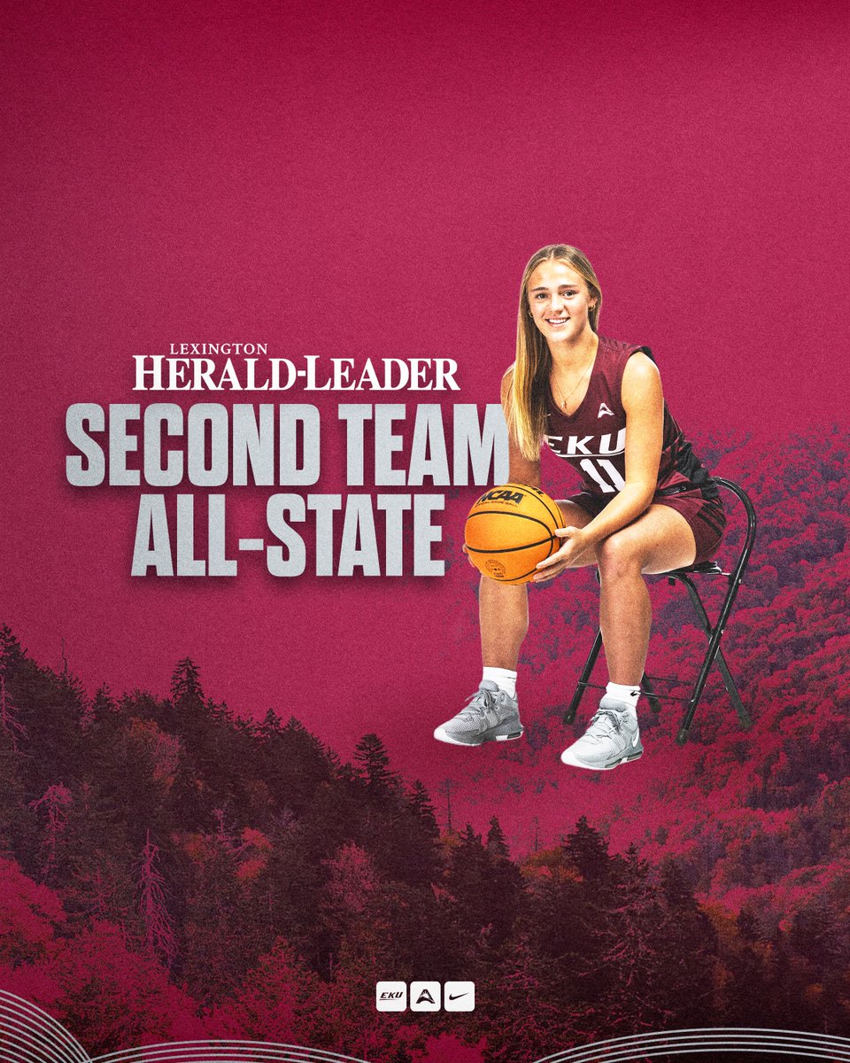 EKU Women's Basketball (@ekuwbb) on Twitter photo Eastern Kentucky's own ❤️
Incoming freshman <a href="/kenleigh_woods3/">Kenleigh Woods</a> has been named Second Team All-State by <a href="/KentuckySports/">Herald-Leader Sports</a>!
#GoBigE Eastern Kentucky's own ❤️
Incoming freshman <a href="/kenleigh_woods3/">Kenleigh Woods</a> has been named Second Team All-State by <a href="/KentuckySports/">Herald-Leader Sports</a>!
#GoBigE