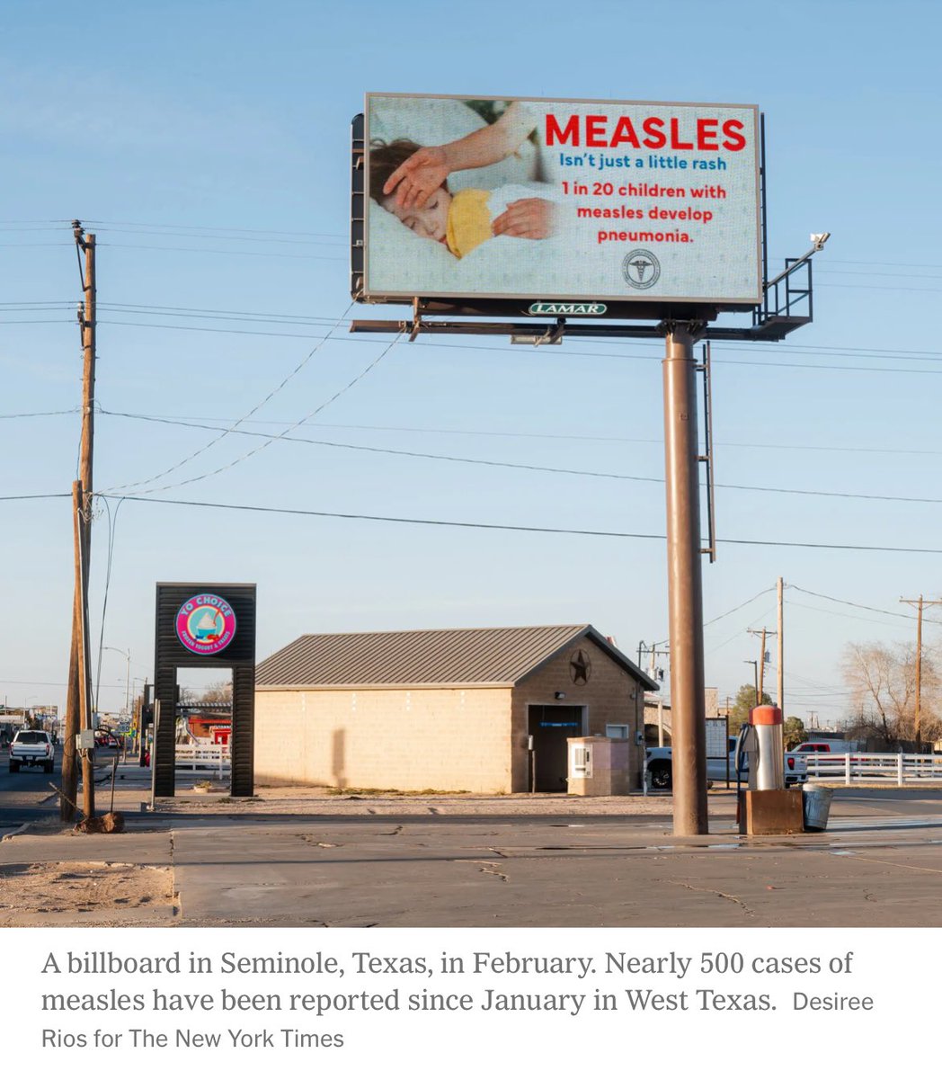 Michael Cabana, MD (@cabanam) on Twitter photo “Since late January, when the outbreak began, #WestTexas has reported 480 cases of #measles and 56 hospitalizations. The #outbreak has also spread to bordering states, sickening 54 people in #NewMexico and 10 in #Oklahoma” <a href="/SenBillCassidy/">U.S. Senator Bill Cassidy, M.D.</a> <a href="/DrPaulOffit/">Paul Offit</a> <a href="/ianpaulmd/">Ian Paul, MD</a> <a href="/SuzettePediMD/">Suzette Oyeku, MD, MPH</a> “Since late January, when the outbreak began, #WestTexas has reported 480 cases of #measles and 56 hospitalizations. The #outbreak has also spread to bordering states, sickening 54 people in #NewMexico and 10 in #Oklahoma” <a href="/SenBillCassidy/">U.S. Senator Bill Cassidy, M.D.</a> <a href="/DrPaulOffit/">Paul Offit</a> <a href="/ianpaulmd/">Ian Paul, MD</a> <a href="/SuzettePediMD/">Suzette Oyeku, MD, MPH</a>