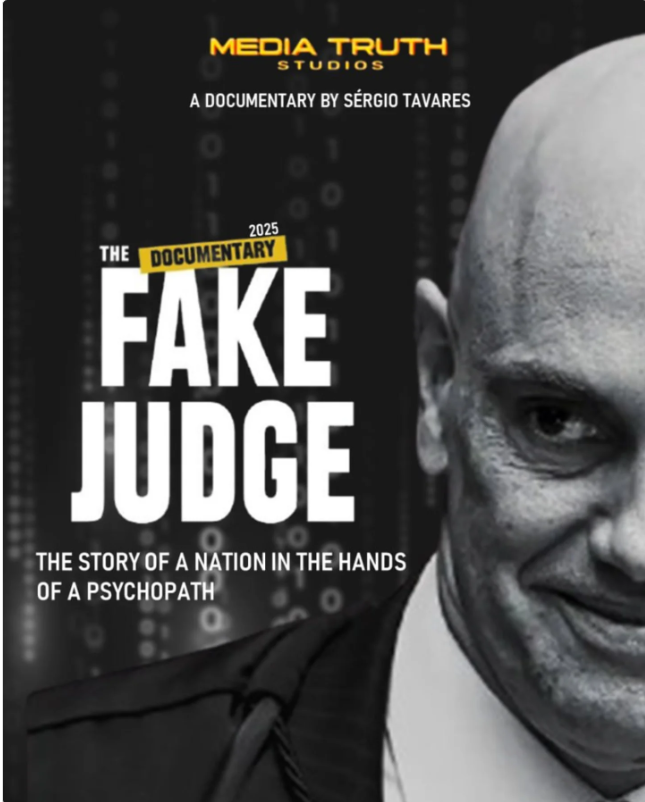 cfmaggiolo's tweet photo. @elonmusk please give your interview to the Documentary "The Fake Judge". Yout testimony is essential to help to expose Moraes to the world! Thank you 🙏 https://t.co/QbQ4YcO9t7