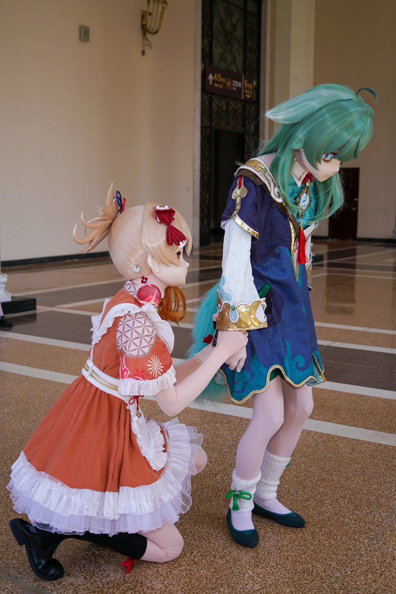 霍霍，不要走！和我放一辈子烟花吧！
#kigurumi #宵宫 #霍霍 #MyGO
