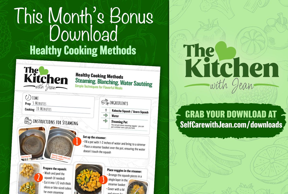jean_edelman's tweet image. Elevate our culinary skills!  🥘 Learn three game-changing cooking methods: water sautéing, blanching, and steaming.  Our free guide shows us how to retain nutrients and enhance flavors.  #CookingMethods #WaterSautéing #Blanching #SelfCareCooking

postly.click/lZu/