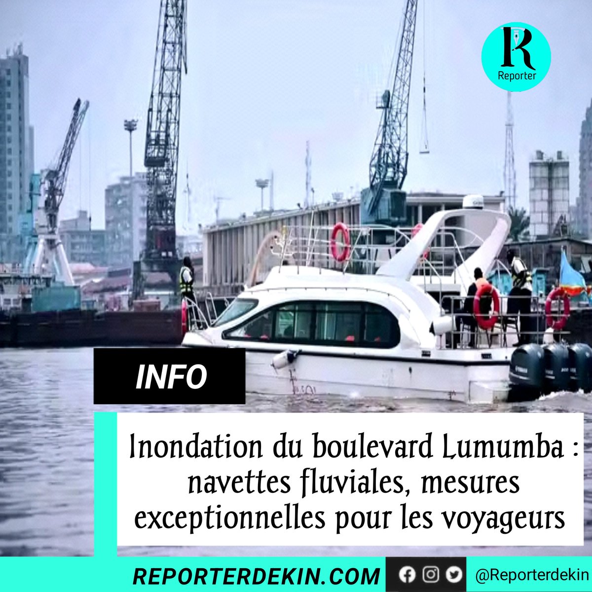 ReporterdeKin's tweet photo. *Inondation du boulevard Lumumba : voici les mesures exceptionnelles pour les voyageurs | À lire 👉🏿 https://t.co/T5mClKlj7T

#Inondation #BoulevardLumumba #Kinshasa #Voyageurs #navettesfluviales #Ndjili #UrgenceKinshasa #TransportKinshasa #Reporterdekinshasa https://t.co/w5x3kkSjKf