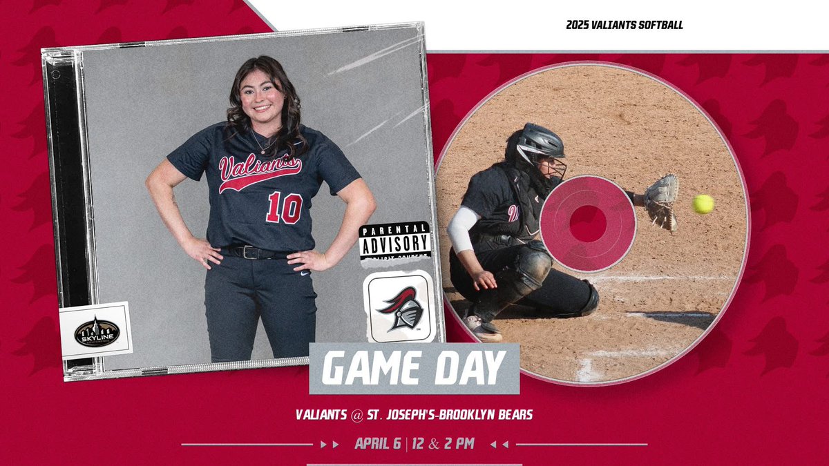 Sunday funday. Closing out the weekend with a pair against Saint Joseph’s Brooklyn! #WeAreValiant X #BeUnstoppable 

🆚 Saint Joseph’s Brooklyn
📍Brookville, N.Y.
⏰ 12 &amp; 2pm
📺boxcast.tv/view/bears-sof…
📊 sjbkathletics.com/sidearmstats/s…