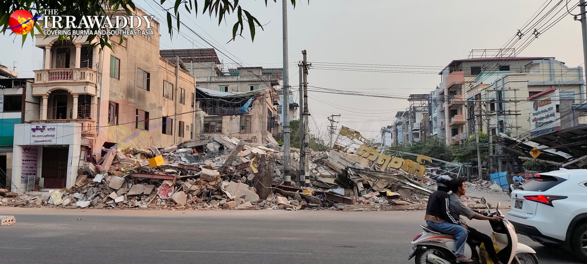 IrrawaddyNews's tweet photo. Three workers at the U.S. Agency for International Development (USAID) were laid off even as they were on the ground in Myanmar helping with rescue and recovery from the country’s massive earthquake, Reuters reports. (Photo: The Irrawaddy)
#WhatsHappeningInMyanmar https://t.co/euZbIsNaU3